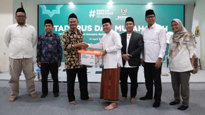 Peringati Nuzulul Qur'an, BAZNAS gelar kKhataman Al-Qur`an bersama wartawan pada Jumat (14/4). (ist./dok/BAZNAS)