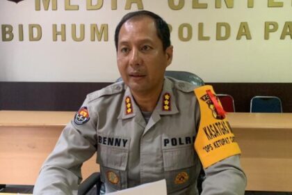 Kepala Bidang Humas Polda Papua Kombes. Pol. Ignatius Benny Ady Prabowo,