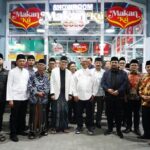 Menteri Agama Yaqut Cholil Qoumas ikut melepas ekspor perdana makanan siap saji yang dilakukan PT Halalan Thayyiban Indonesia Tbk (HATI) ke Arab Saudi.