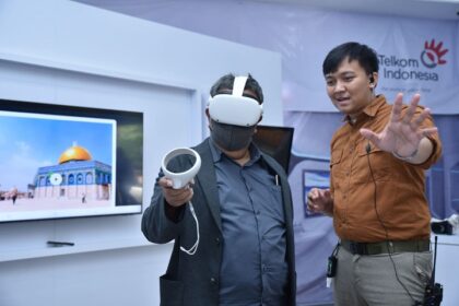 Kegiatan showcase interaktif inovasi digital ITDRI kepada ITB. Foto: Dok Telkom Indonesia