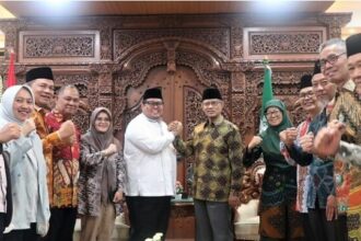 Pimpinan Pusat Muhammadiyah menerima silaturahim Badan Pengawas Pemilu (Bawaslu) RI di Gedung Pusat Dakwah Muhammadiyah Jakarta, Rabu (5/4). Foto: PP Muhammadiyah