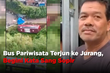 Bus Pariwisata Terjun ke Jurang, Begini Kata Sang Sopir