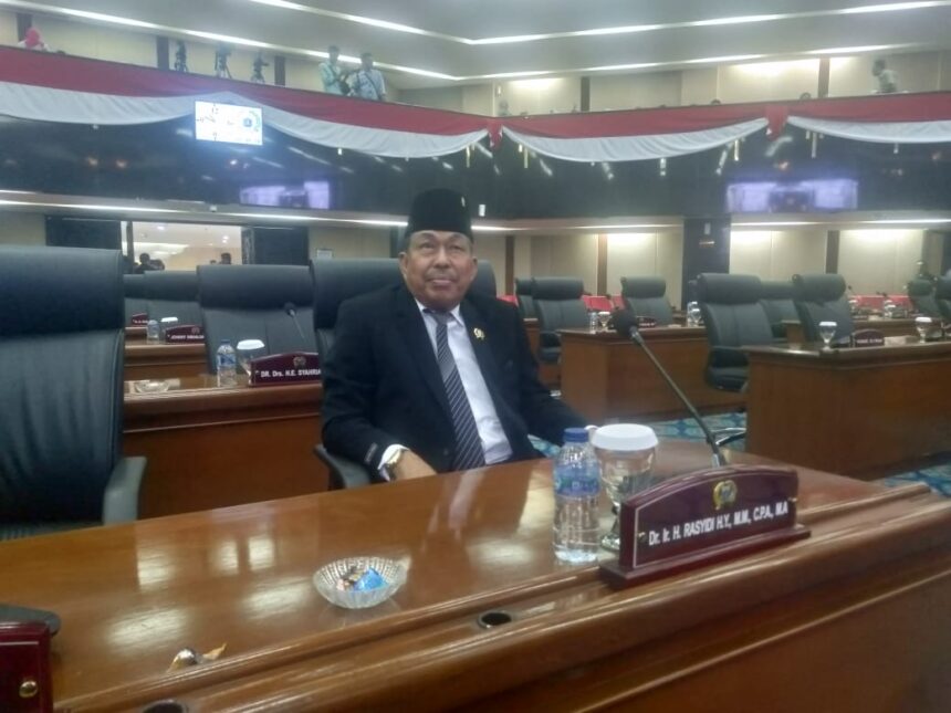 Anggota DPRD DKI Fraksi PDIP, Rasyidi (foto Sofian/ipol.id)