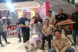 Ramai Acara Social Dog di Mall M0I Kelapa Gading. Foto /ist