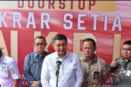 Kepala Badan Nasional Penanggulangan Terorisme BNPT Komjen Polisi Rycko Amelza Dahniel