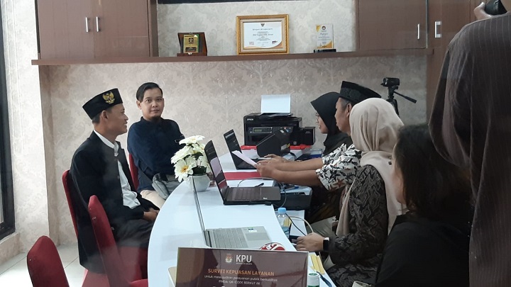 Pardi mendaftar sebagai bakal calon anggota Dewan Perwakilan Daerah (DPD) Dapil Provinsi DKI Jakarta setelah dinyatakan memenuhi persyaratan. Foto: Dok Pribadi