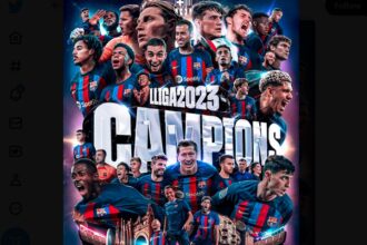 Barcelona juara Liga Spanyol 2022/2023