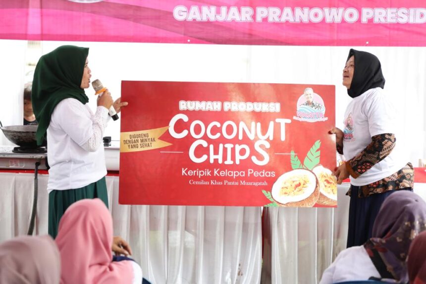 Wanita Nelayan Sedulur Ganjar Beri Bantuan Pelatihan Dan Rumah Produksi