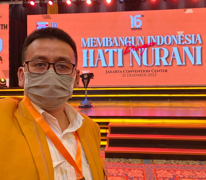 Sekretaris DPD Partai Hanura DKI Jakarta, Taufik. Foto: Dok Pribadi