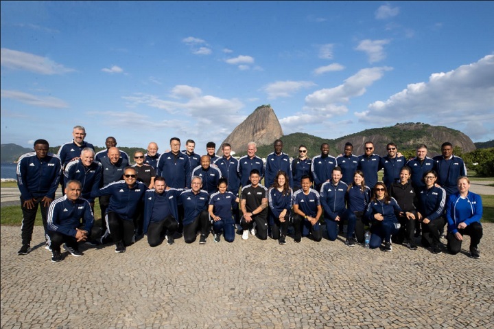 Indra Sjafri bergabung dengan direktur teknik terpilih lainnya dari asosiasi anggota dan konfederasi dari seluruh dunia di Kompleks Pelatihan Federasi Sepak Bola Brasil (CBF) di Rio de Janeiro untuk kloter pertama dari kursus selama 18 bulan.