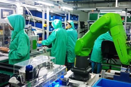 Ilustrasi industri manufaktuir