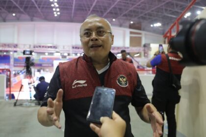 Kementerian Pemuda dan Olahraga Republik Indonesia (Kemenpora RI) mengapresiasi perjuangan kontingen Indonesia di SEA Games 2023 Kamboja. Sesmenpora Gunawan Suswantoro berharap pundi-pundi emas masih bisa terus bertambah untuk tim Indonesia. (foto:egan/kemenpora.go.id
