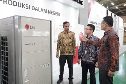 Manajemen PT LG Electronics Indonesia menyatakan menambahkan investasinya untuk memproduksi produk pendingin udara MULTI V AC. Foto: LG