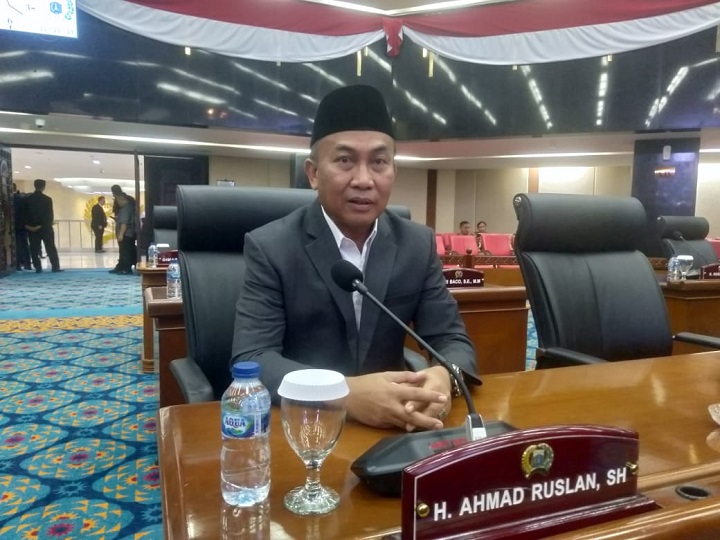 Ketua DPC PKB Jakarta, Ahmad Ruslan. Foto: Sofian/ipol.id