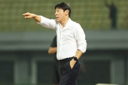 Pelatih kepala timnas Indonesia Shin Tae-yong (STY).