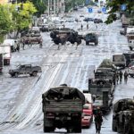 Presiden Vladimir Putin dikabarkan telah meninggalkan Rusia ketika tentara bayaran Wagner Group berkhianat dengan berbalik menyerang Moskow pada Sabtu (24/6). (AP)