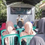 Puluhan pemuda di Desa Pusakamulya, Kabupaten Purwakarta, Jawa Barat mengikuti kajian bertema 'Memberdayakan Generasi Muda Sebagai Inovator', digelar oleh Sukarelawan Ganjar Muda Padjajaran (GMP)