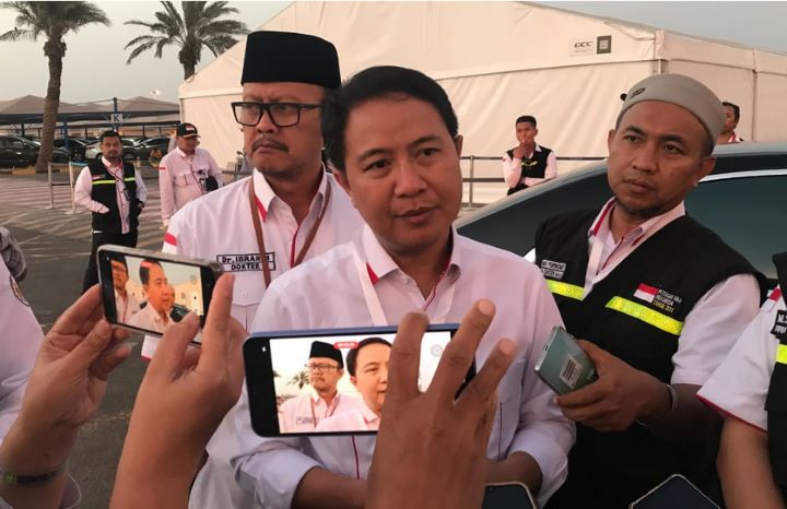 Dirjen Penyelenggaraan Haji dan Umrah Hilman Latief