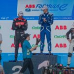 Pembalap Maserati MSG Racing Maximilian Gunther dari Jerman merebut juara 1 Gulavit Jakarta E-Prix 2023 seri ke-11, Minggu (4/6/2023).
