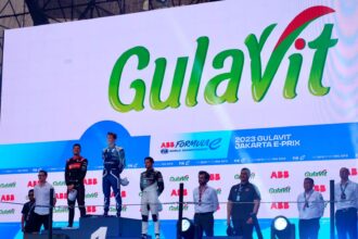 Sponsor Puji Penyelenggara GulaVit Jakarta E-Prix 2023. Foto/ist