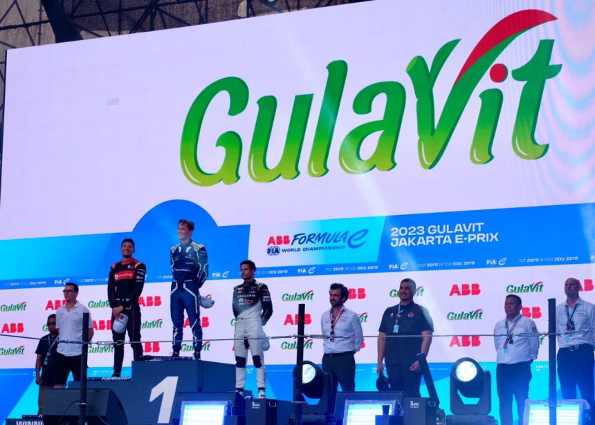 Sponsor Puji Penyelenggara GulaVit Jakarta E-Prix 2023. Foto/ist