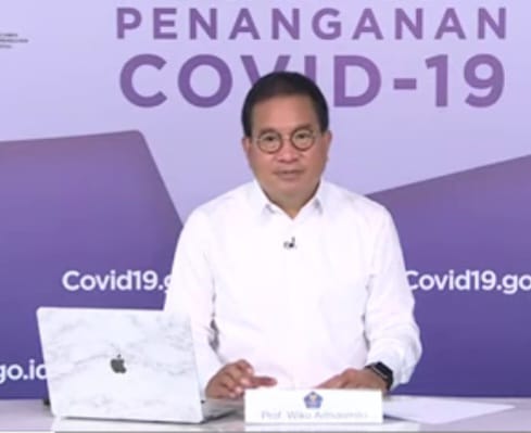 Juru Bicara Penanganan COVID-19, Profesor Wiku Adisasmito. Foto: Badan Nasional Penanggulangan Bencana (BNPB)
