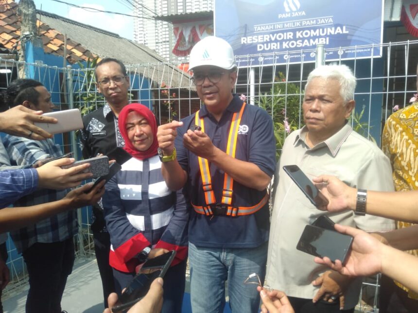 Dirut PAM Jaya, Arief Nasrudin. (Foto Sofian/IPOL. id)