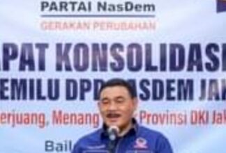 Ketua Dewan Pertimbangan DPW Nasdem DKI, Ongen Sangadji. Foto: Dok pribadi