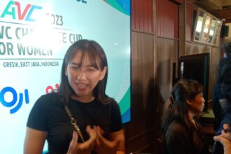 Yolla Yuliana Ingin Tampil Optimal di AVC Challenge Cup. Foto/Bambang/ipol
