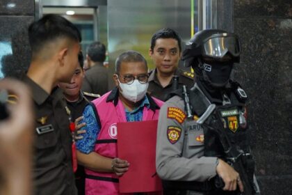 Kejaksaan Tinggi Sulawesi Selatan (Kejati Sulsel) hendak menahan tersangka baru dalam kasus penyalahgunaan dana Perusahaan Daerah Air Minum (PDAM) Kota Makassar Tahun 2017-2019. Foto: Kejati Sulsel