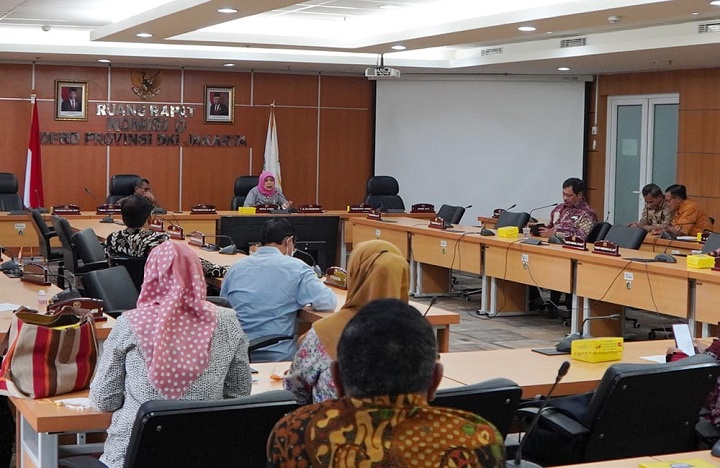 Ilustrasi DPRD DKI saat melaksanakan rapat Foto: setwan DPRD DKI