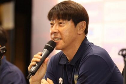 Pelatih Timnas Indonesia Shin Tae-yong.