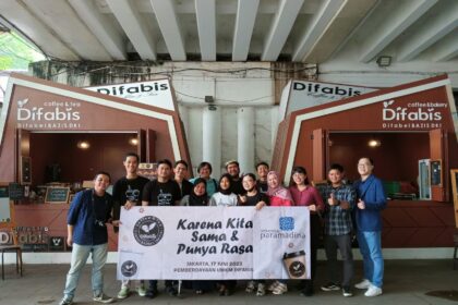Program Pemberdayaan Disabilitas oleh Mahasiswa Pascasarjana Paramadina 2