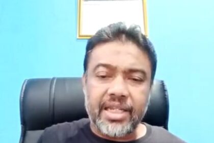 Presiden Partai Buruh, Said Iqbal. Foto tangkapan layar jumpa pers zoom