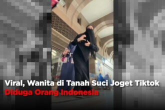 Viral, Wanita di Tanah Suci Joget Tiktok Diduga Orang Indonesia