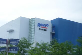 Salah satu lab Rohto di Jepang.