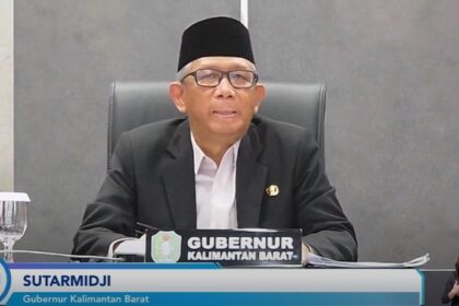 Gubernur Sutarmidji telah kita memberikan peringatan pada 130 perusahaan terkait kebakaran hutan.