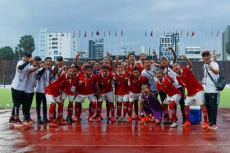 Timnas Cerebral Palsy Football Indonesia mengunci satu tiket ke babak semifinal di Asean Para Games 2023 Kamboja setelah berhasil mengalahkan Timnas Malaysia dengan skor telak 5-1. Foto: Kemenpora