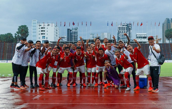 Timnas Cerebral Palsy Football Indonesia mengunci satu tiket ke babak semifinal di Asean Para Games 2023 Kamboja setelah berhasil mengalahkan Timnas Malaysia dengan skor telak 5-1. Foto: Kemenpora