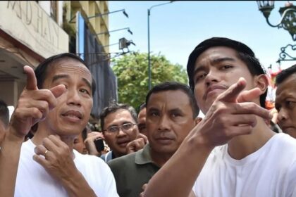 Presiden Jokowi dan anak ketiganya, Kaesang Pangarep. Foto: Biro Setpres