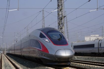 ilustrasi kereta cepat. Foto: KCIC