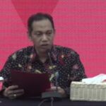 Wakil Ketua KPK, Nurul Ghufron dalam jumpa pers di Gedung Merah Putih, Jakarta, Rabu (21/6) malam. Live streaming YT KPK