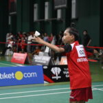 Naufal Rasyid Adz Dzaki. Atlet asal Banyumas, Jawa Tengah yang turun di kelompok usia U-11 ini tampil prima ketika berhadapan dengan lawannya dalam waktu 10 menit..foto/Megapro