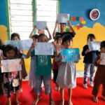 Sekitar 1.110 anak Nasabah PNM mengikuti lomba bertemakan “Anak Terlindungi, Indonesia Maju” dengan aktivitas kreasi lagu anak secara bekelompok dan gambar poster.