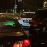 Suasana Malam Parkir Mobil Liar di PRJ, Foto : Tangkap Layar Tiktok @penoykio