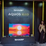 PT Sharp Electronics Indonesia resmi meluncurkan Sharp Aquos XLED Televisi (TV) di pasar Indonesia di bulan Juli 2023 dengan sasaran para konsumen kelas sultan di Hotel Mulia, Senayan, Jakarta, Rabu (5/7) siang. Foto: Joesvicar Iqbal/ipol.id