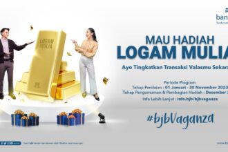 Kejutan menarik kembali dilakukan bank bjb. Kali ini, bank dengan kode emiten BJBR ini memberikan apresiasi kepada nasabah yang melakukan transaksi valuta asing. Apresiasi dalam bentuk pemberian hadiah berdasarkan nilai transaksi yang dilakukan nasabah.