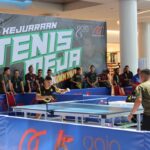 Kejuaraan Tenis Meja Piala Pangdam XII/Tanjungpura yang digelar di Gaia Bumi Raya City Mall, Kubu Raya, Kalimantan Barat. Foto: Kodam Tanjungpura