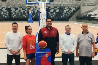 Menpora Dito Ariotedjo mengajak semua pihak, baik masyarakat umum maupun pecinta olahraga terutama bola basket untuk menyukseskan penyelenggaraan FIBA World Cup 2023 di Jakarta. Foto: ist