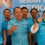 Ketua DPW Partai Gelora, Triwicksana (pojok kiri). (Foto dok Partai Gelora)